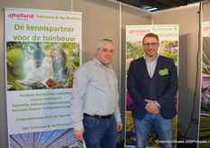 Niek Botden (HollandDoor Coöperatie) en Sjoerd Nieboer (InHolland)